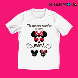 Camiseta personalizada para Mamá Minnie Mouse