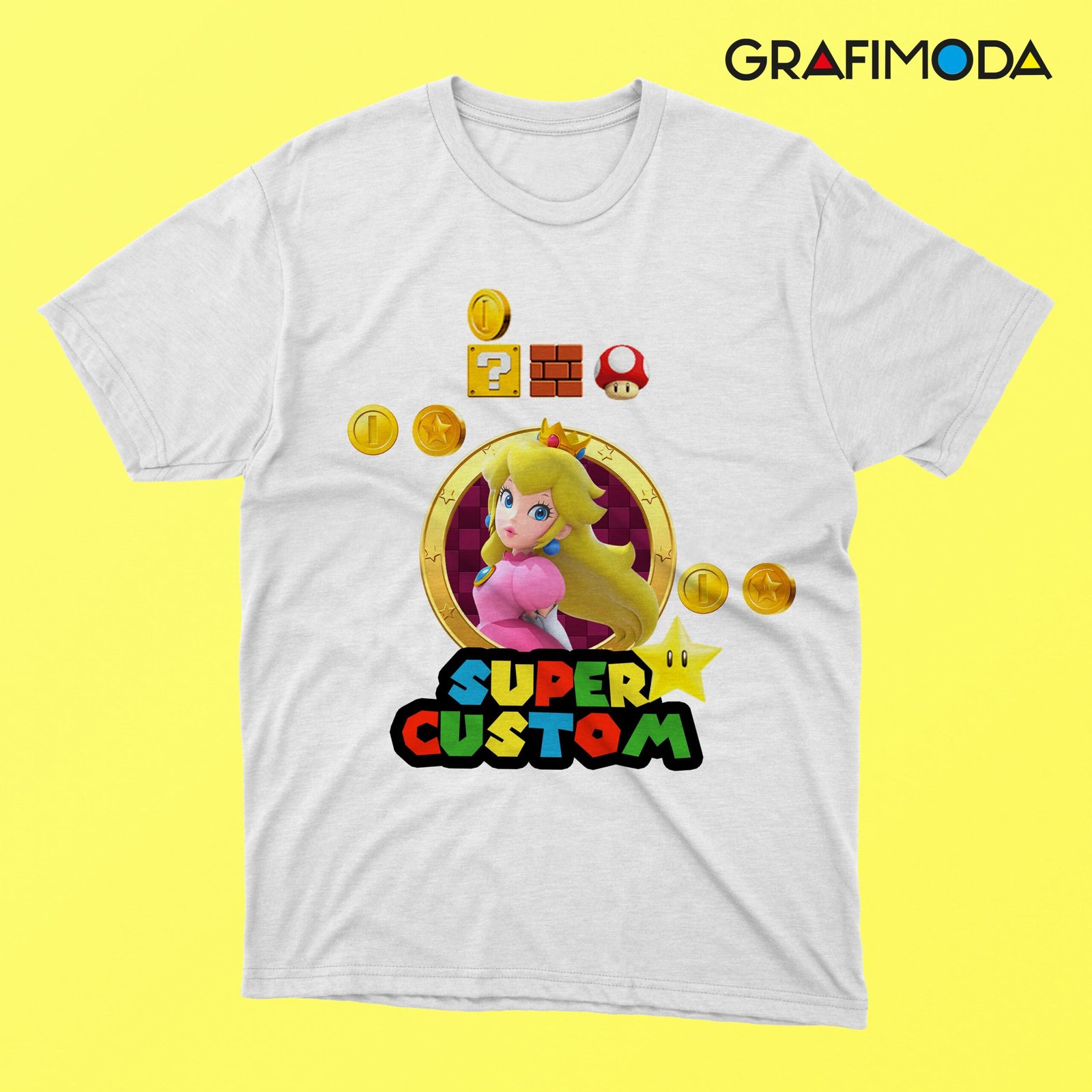 Camiseta personalizada Pincesa Peach - Image 2