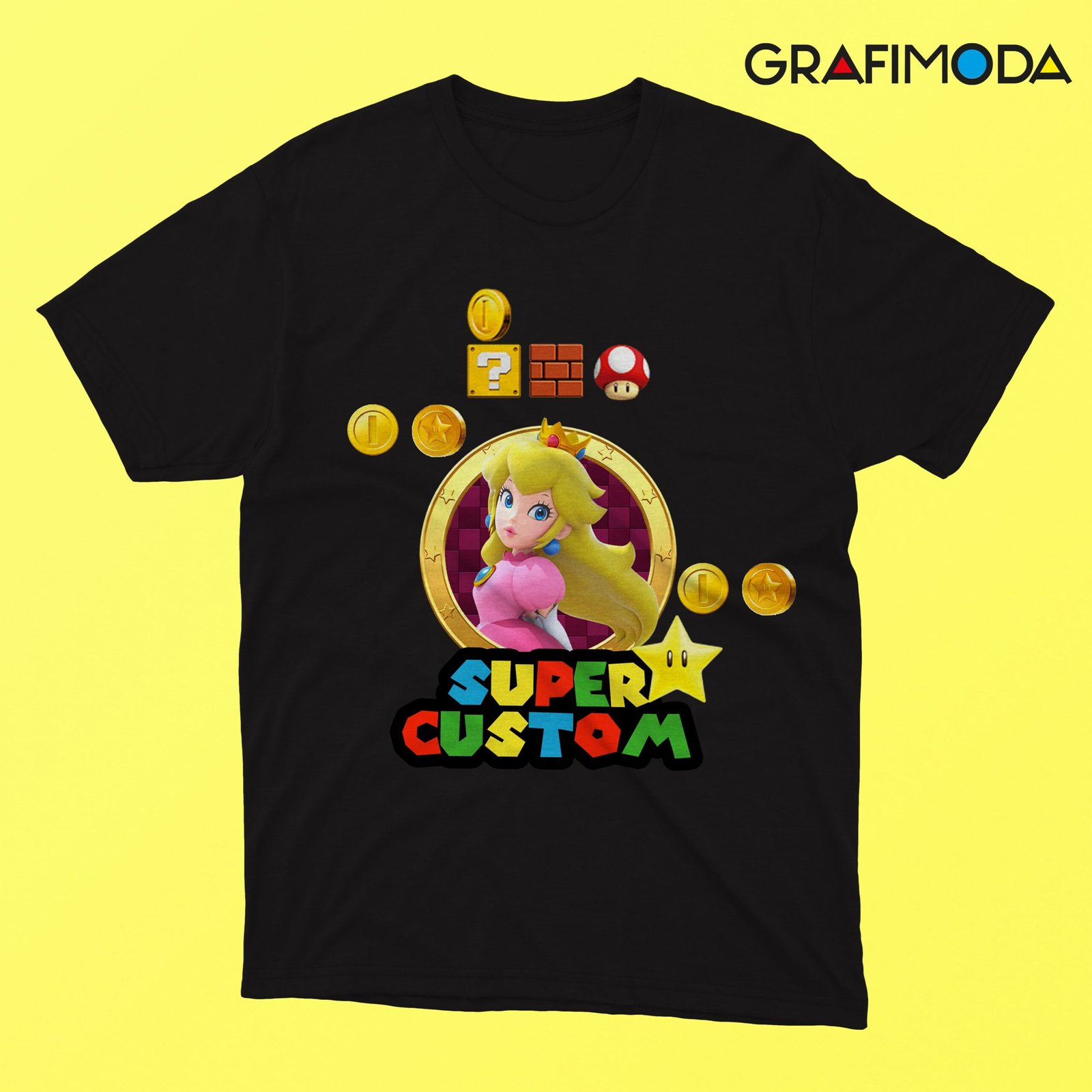 Camiseta personalizada Pincesa Peach - Image 3