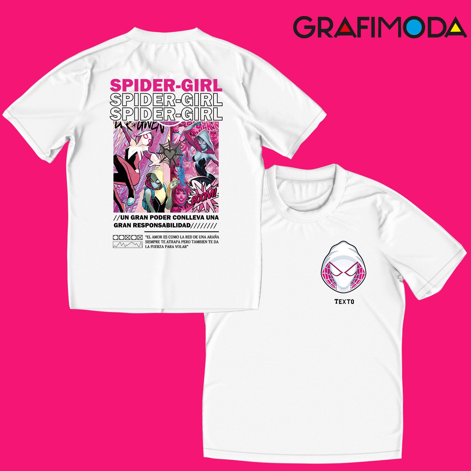 Camiseta Spider girl