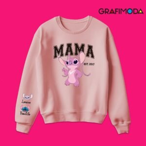 Sudadera pesonalizada Angel Stitch para Mamá