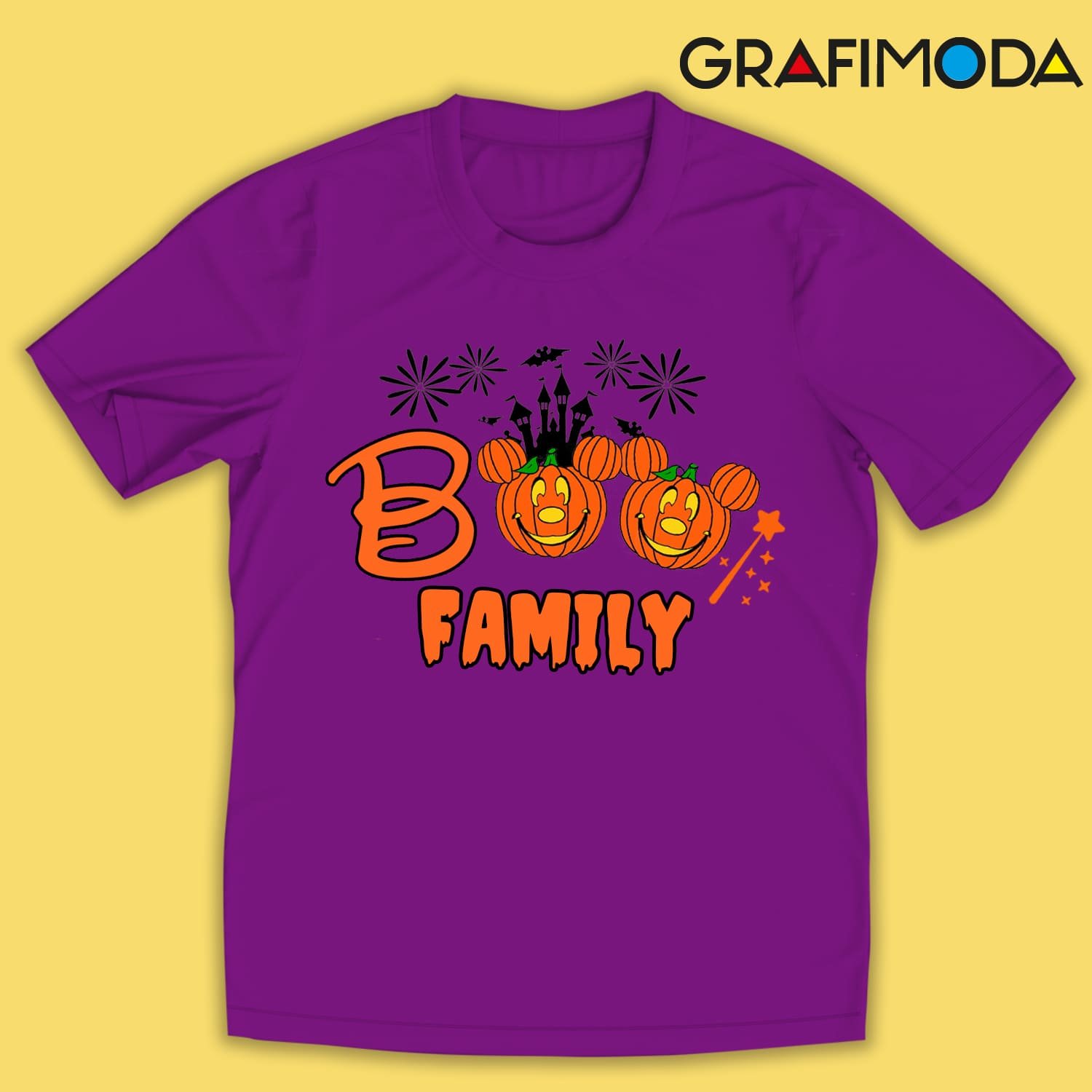Camiseta Boo Familia Mickey Personalizada - Image 3