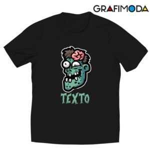 Camiseta Hombre Zombie personalizable