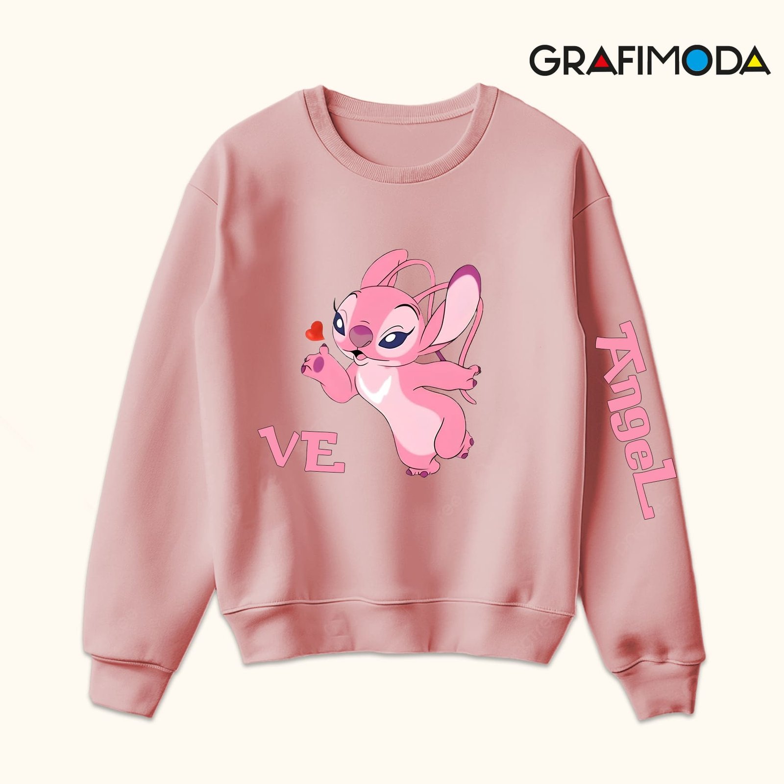 Sudaderas para parejas Stitch Angel - Image 6