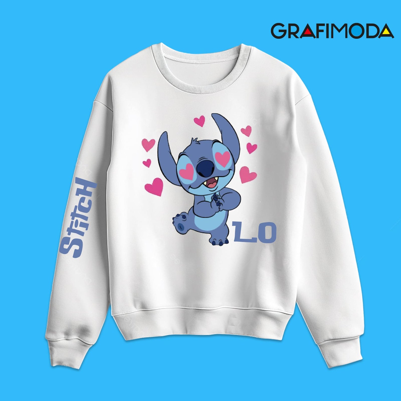 Sudaderas para parejas Stitch Angel - Image 4