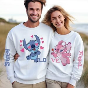 sudaderas para parejas Stitch