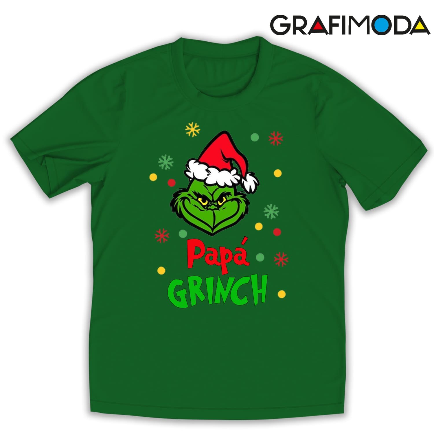 Camiseta personalizada navideña Grinch - Image 2
