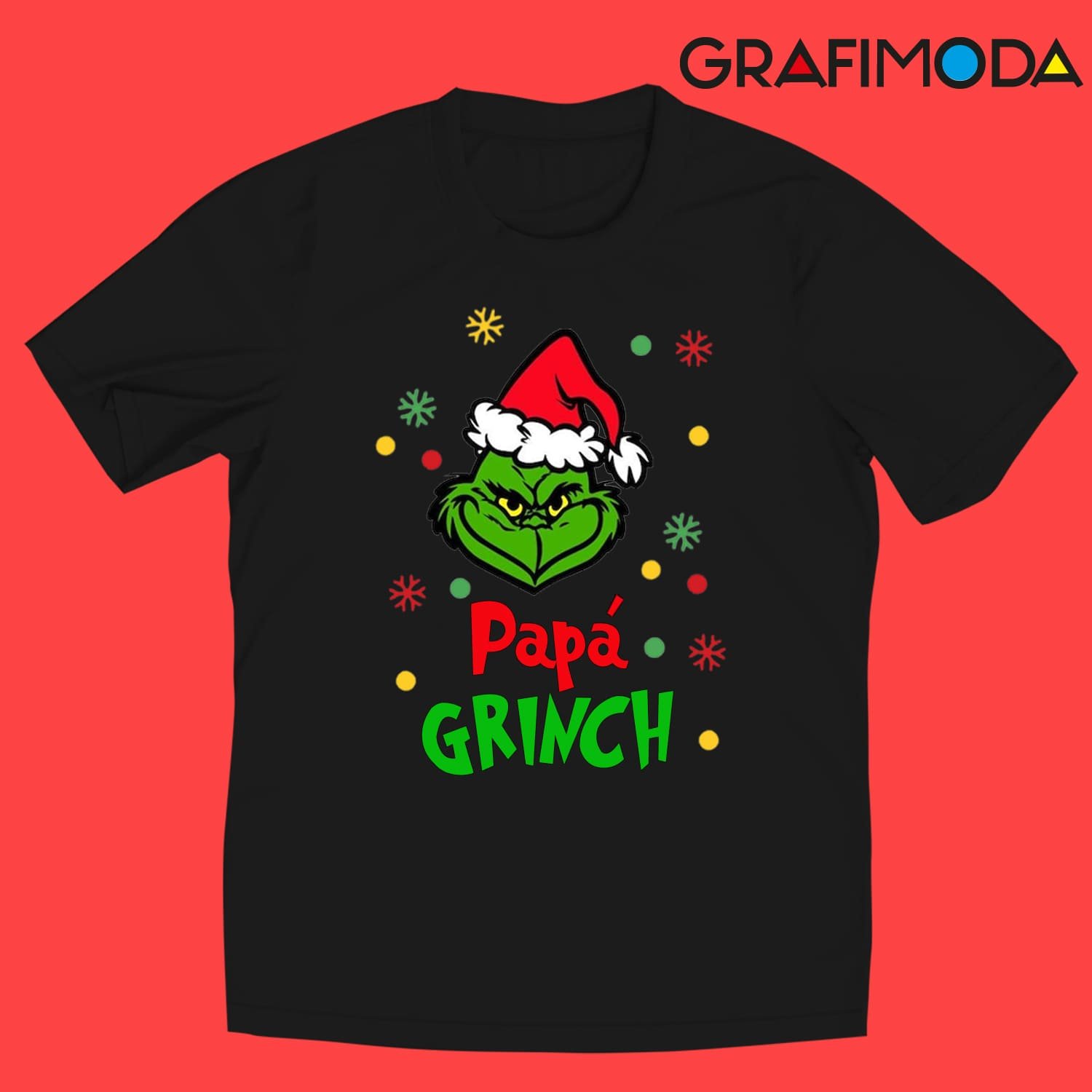 Camiseta personalizada navideña Grinch - Image 4