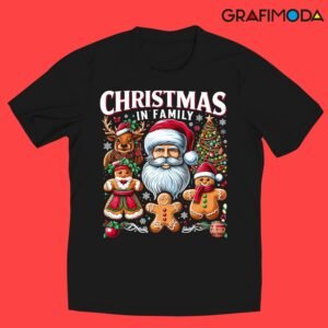 Camiseta Navidad en Familia